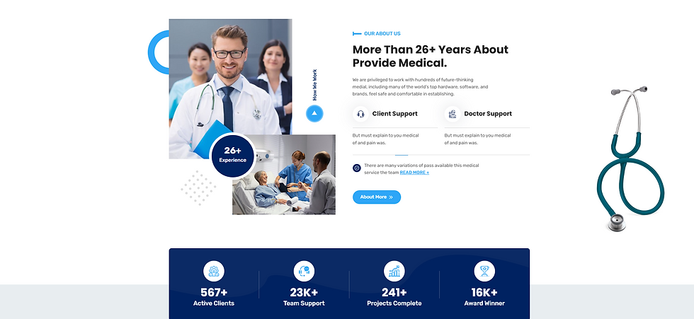 Thumbnail: Medical, Hospital & Dental HTML Template - Medilo