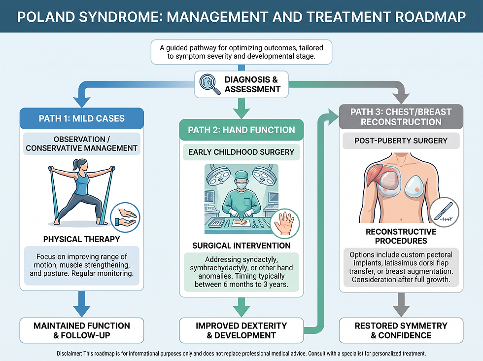 Poland Syndrome management and treatment roadmap