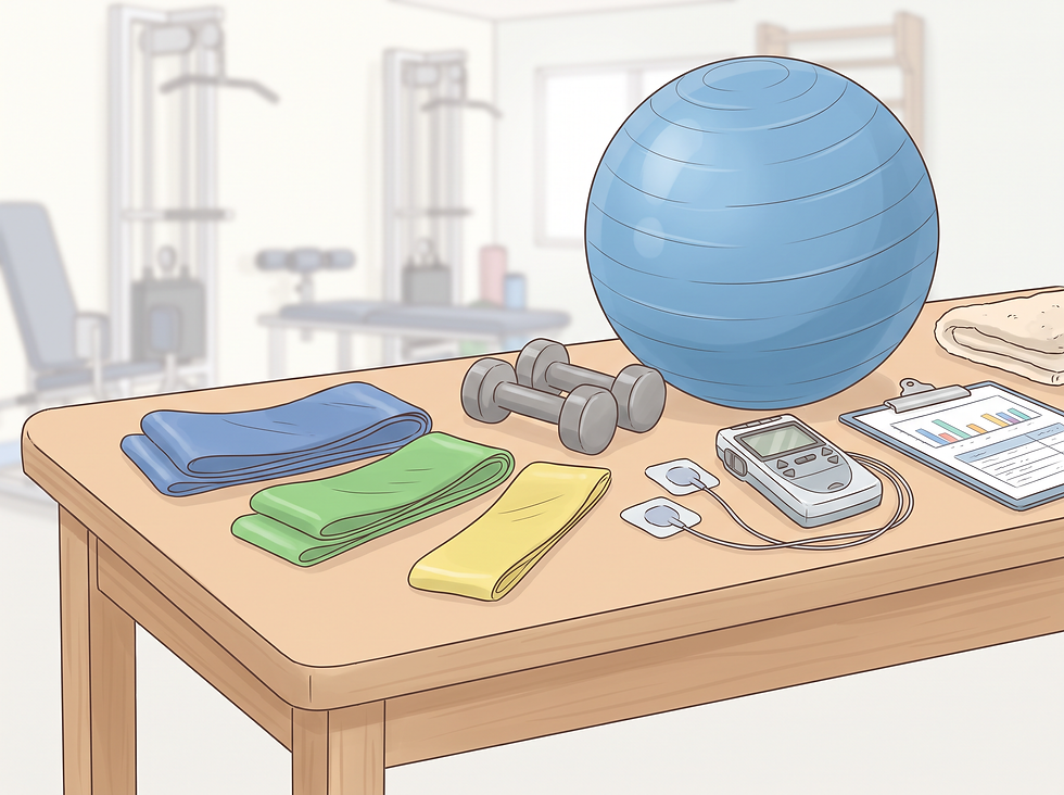 Physical Therapy Modalities Setup