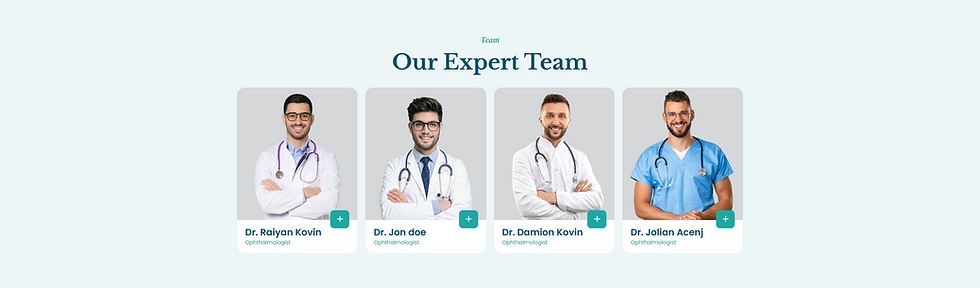 Thumbnail: ClinicMaster Ophthalmology Care Tailwind Template