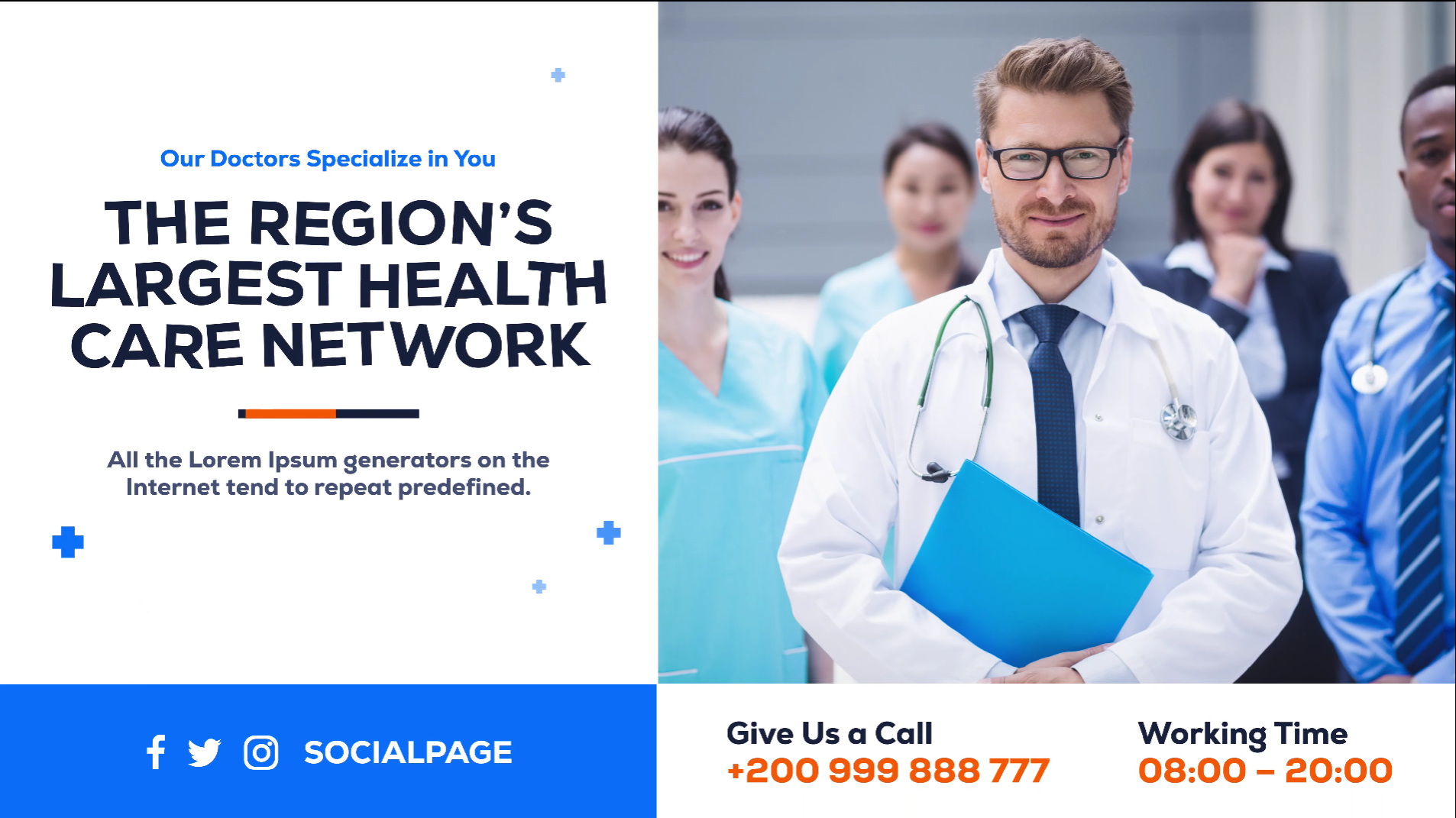 Professional Medical Healthcare Presentation Motion Graphics