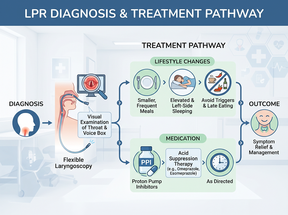 LPR Diagnosis and Treatment Pathway