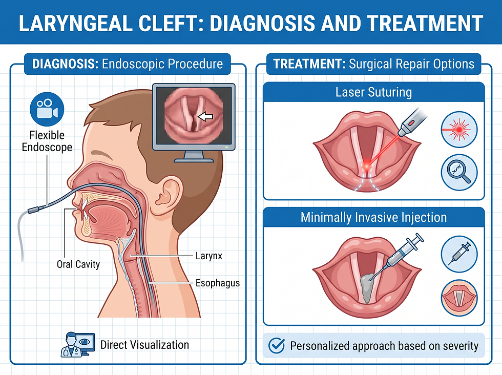 Laryngeal Cleft Diagnosis and Treatment