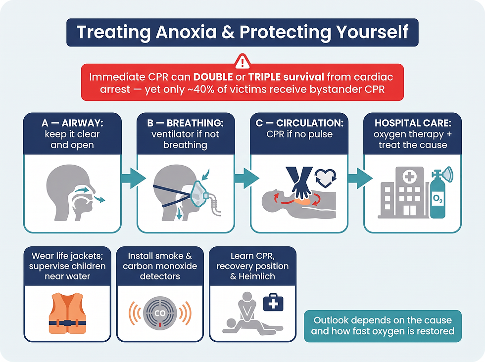 Treatment pathway and prevention guide for anoxia