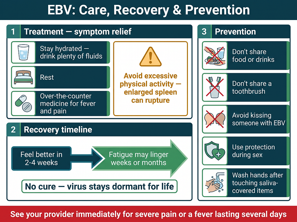 Epstein-Barr virus treatment and prevention