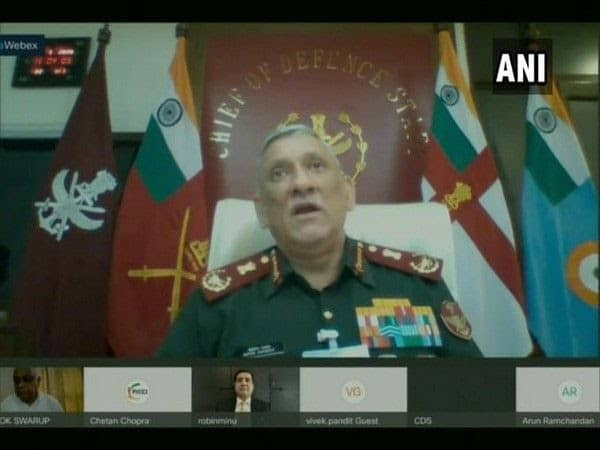 CDS General Bipin Rawat in FICCI webinar. 700% rise increase in Defence exports of India in last 3 years.