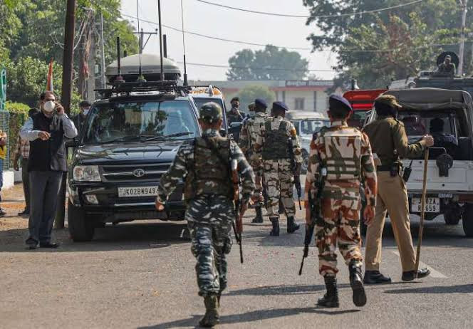 At least 12 people, mostly civilians sustained splinter injuries in a grenade attack by terrorists in Jammu and Kashmir's Pulwama district on Wednesday, security officials said. Unidentified terrorists threw a grenade near the Kakapora Chowk in Pulwama