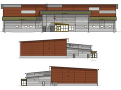 Bygghandlingsskedet för Häckeberga Idrottshall – Banersgatan AB i samarbete med AF Bygg AB