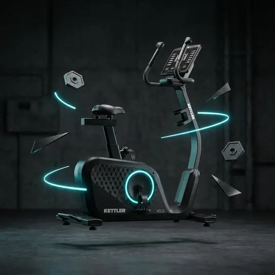 תמונה ממוזערת: אופני כושר מקצועיים KETTLER VELO PRO Premium Recumbent Bike