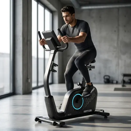 תמונה ממוזערת: אופני כושר מקצועיים KETTLER VELO PRO Premium Recumbent Bike