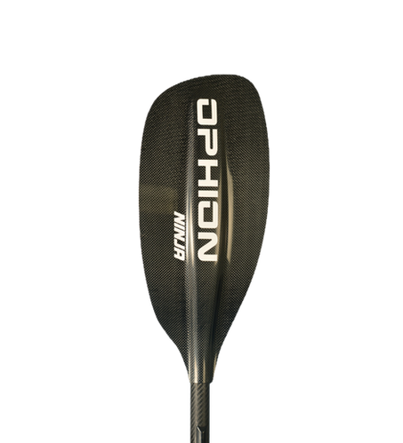 edge pad 3handred bruntバージョン 25 black② NINJA PADDLE, carbon blade, ergo neutral bent shaft | OPHION PADDLES