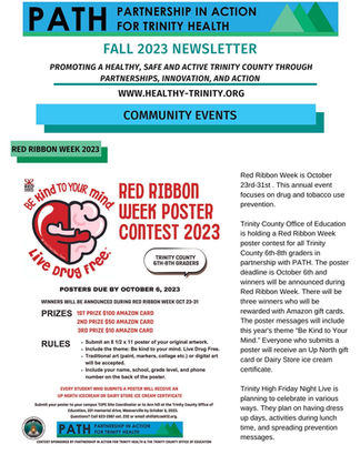 PATH FALL NEWSLETTER