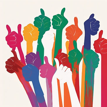 a thumbs up made of wide and untidy brush strokes with a white background.jpg