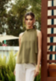 BLUSA OLIVA