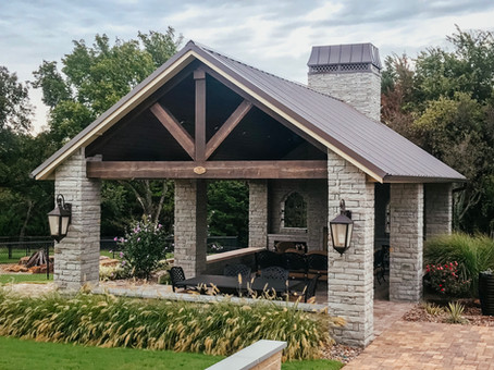 Custom Arbors & Pavilions by Red Valley Landscape & Construction in Volente, Texas