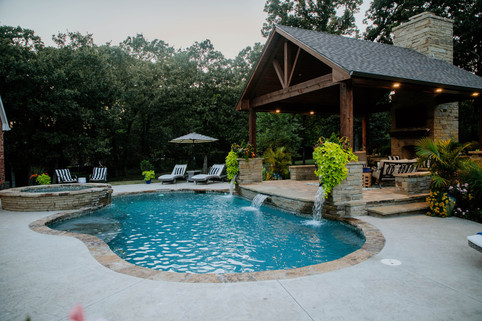 Custom Arbors & Pavilions by Red Valley Landscape & Construction in Lago Vista, Texas