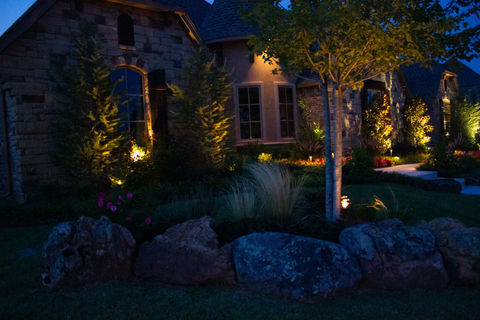 residential landscape lighting design