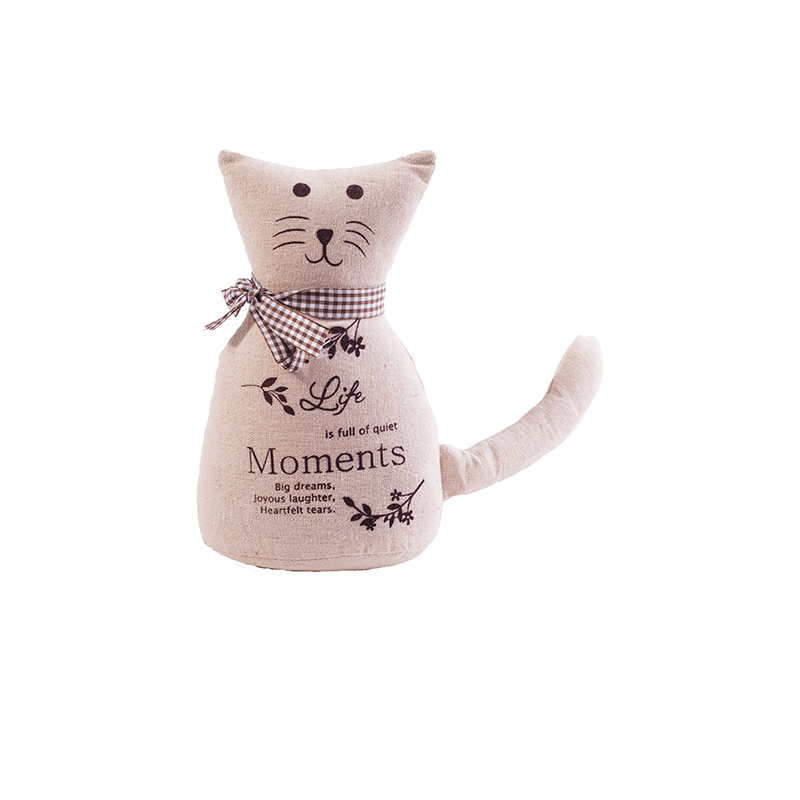 Thumbnail: מעצור לדלת מעוצב בצורת חתול