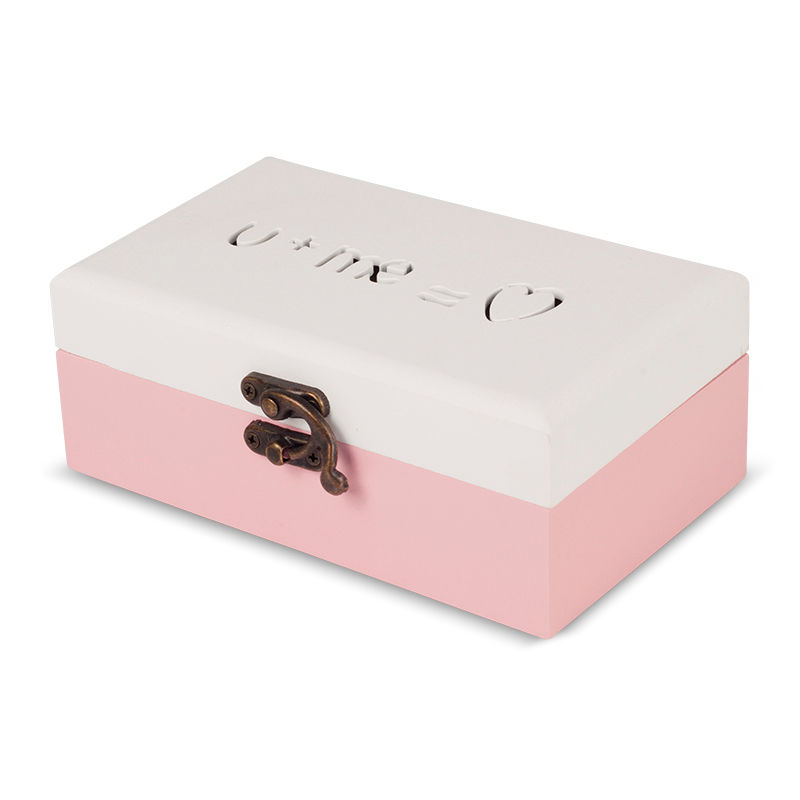 Thumbnail: סט 3 תיבות מעץ ותאורת לד במכסה בעיצוב אהבה