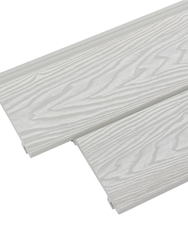 Ash Grey Garden Room External Cladding Option for a white look