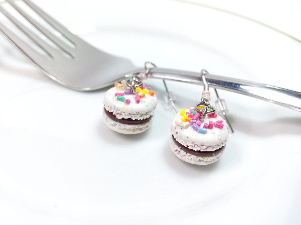 Thumbnail: Confetti Macarons Charms