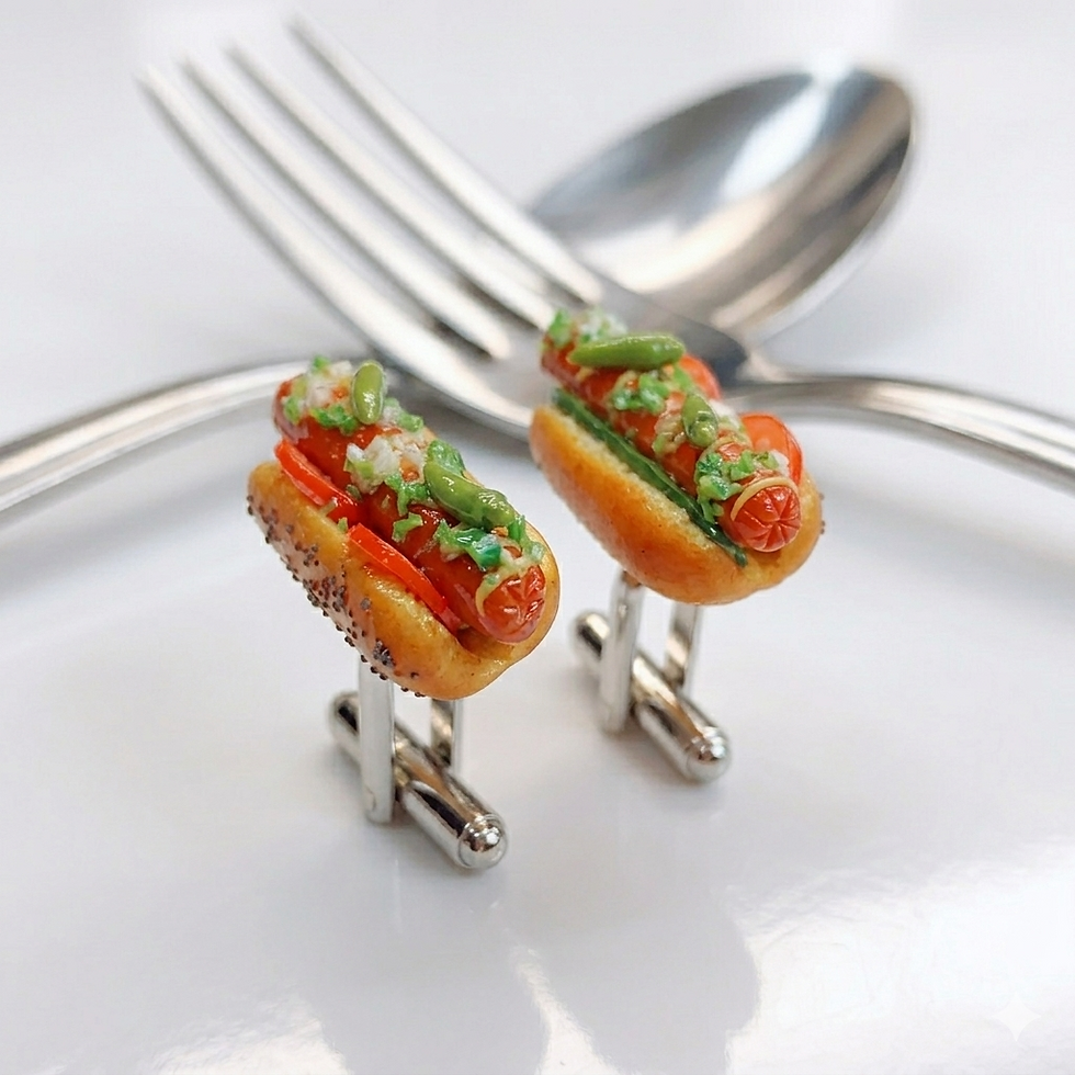 Miniatura: Dijes de Hot Dogs