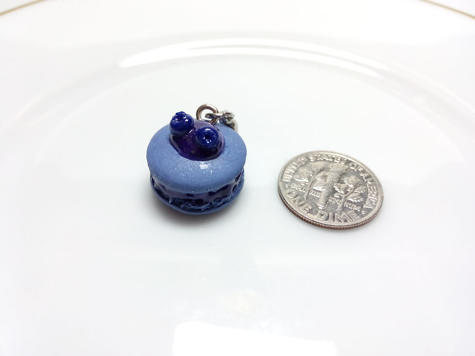 Thumbnail: Gourmet Berries Macarons Charms