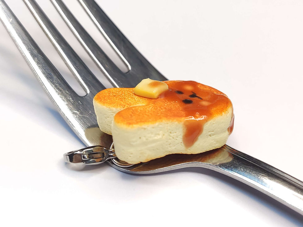 Thumbnail: Bunny Fluffy Pancake Charm