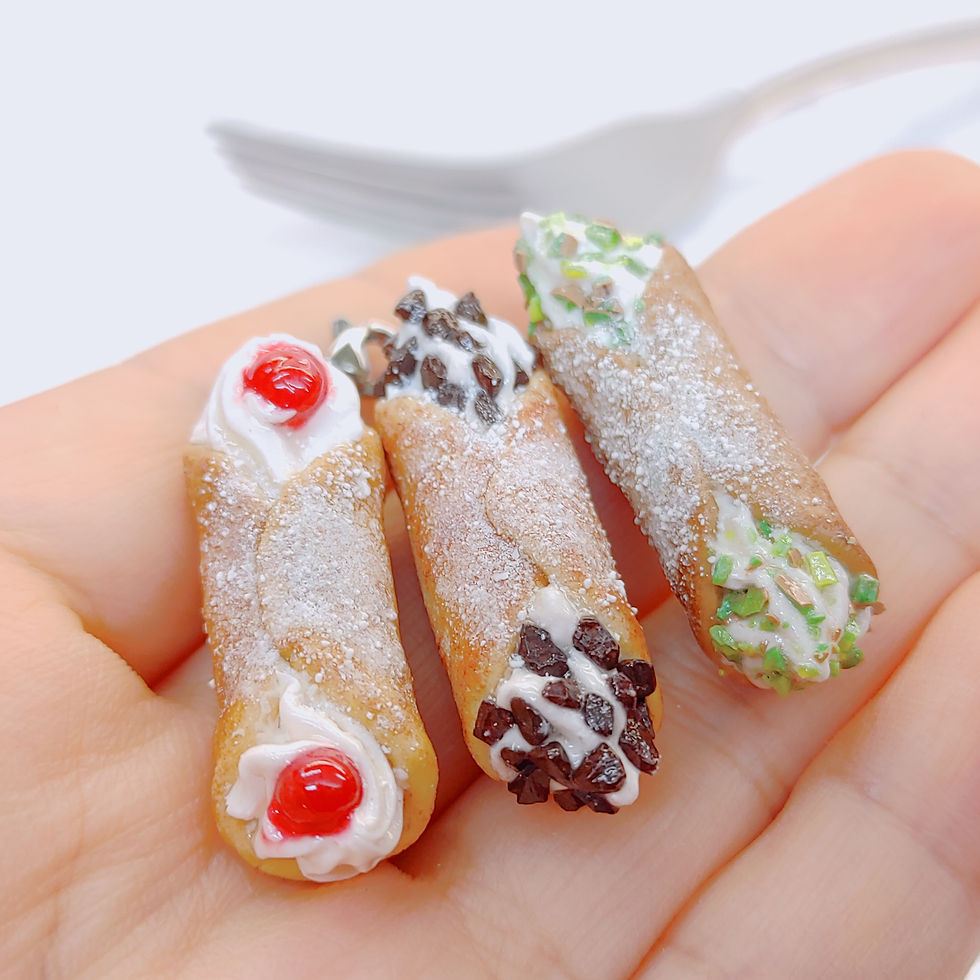 Miniatura: Dije de Cannoli clásico