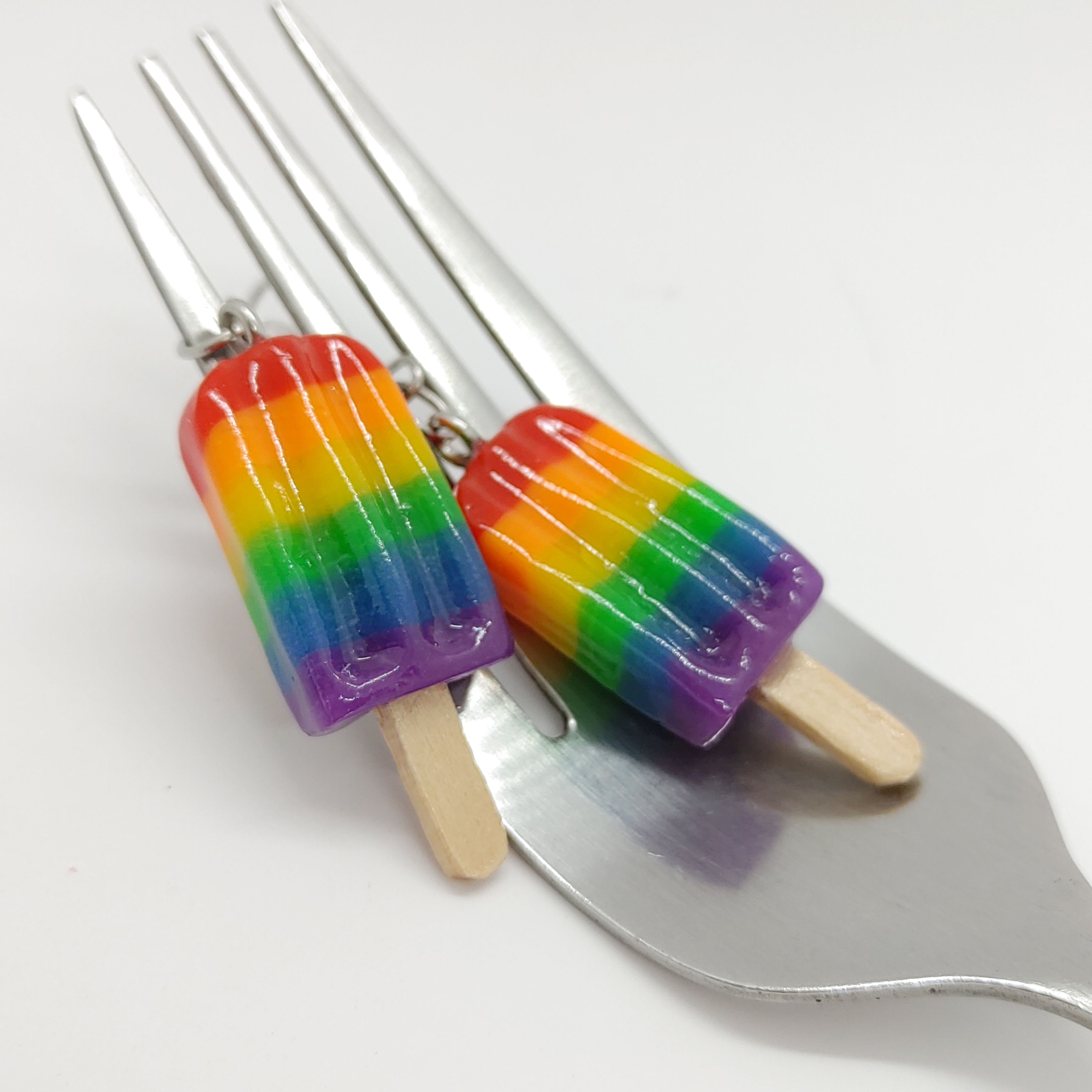 Rainbow Popsicle