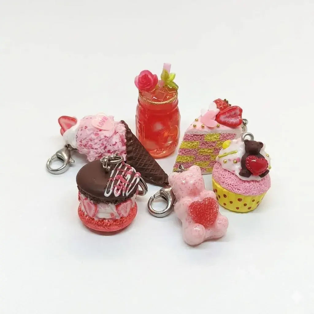 Berry Teddy Charm Collection
