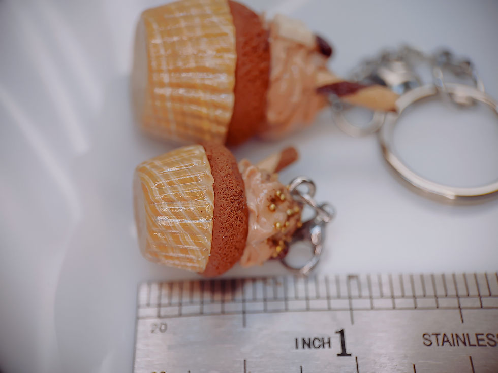 Miniatura: Dije de Cupcake de café