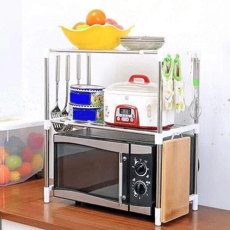 Thumbnail: 2-tier microwave stand/multipurpose Organizer