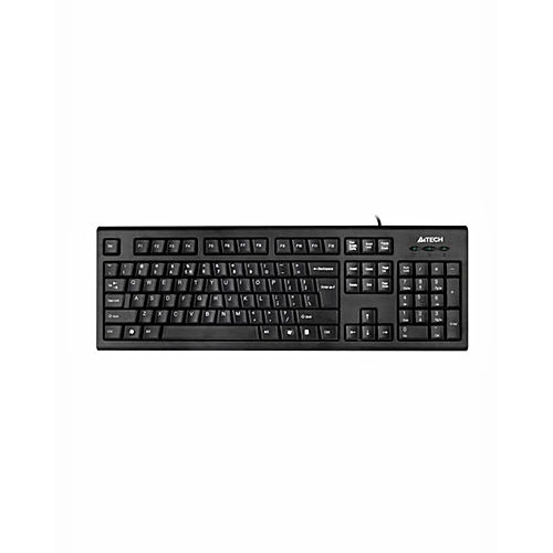 Thumbnail: A4TECH KR(S)-8520D USB Wired Keyboard + Mouse - Black

