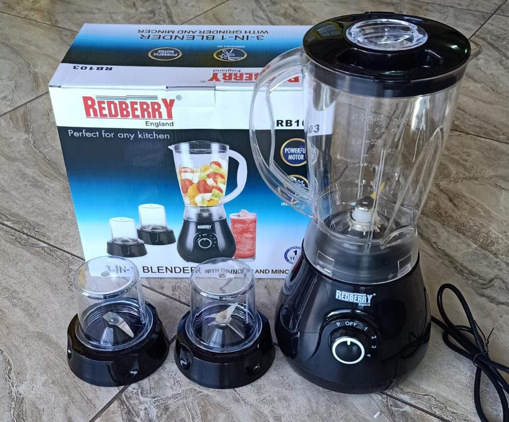 3 in 1 Redberry blender