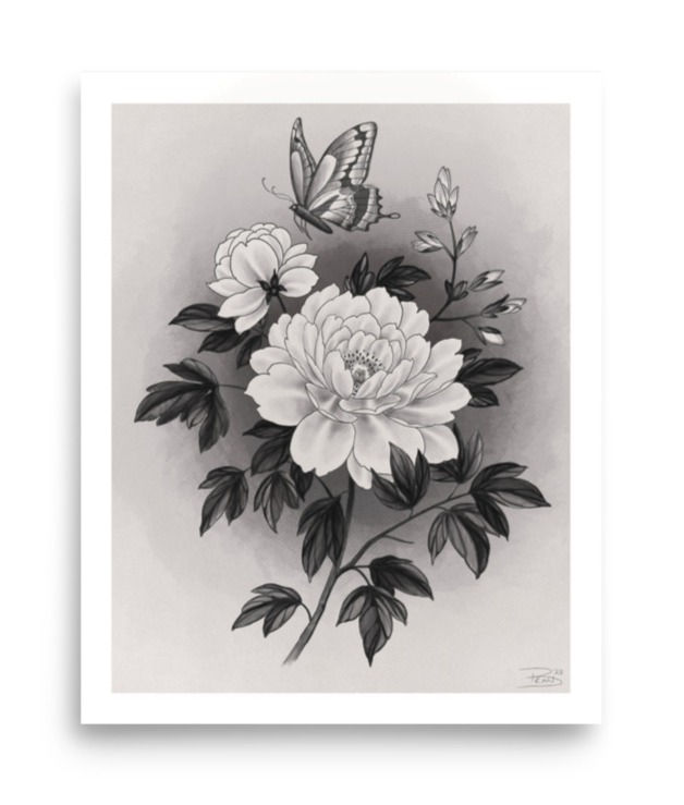 Thumbnail: Spring Peony 8x10 Print