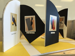 Lyubov Popova Exhibition Design