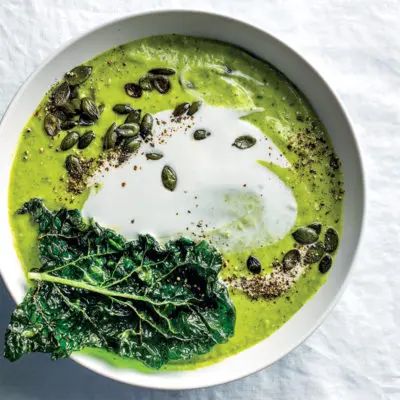 Baby-marrow-and-pea-soup