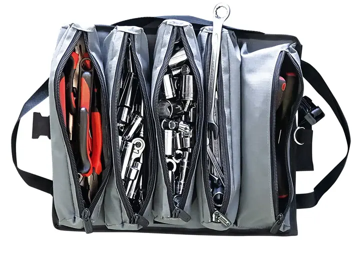 MULTI-PURPOSE ROLL-UP BAG CHARCOAL