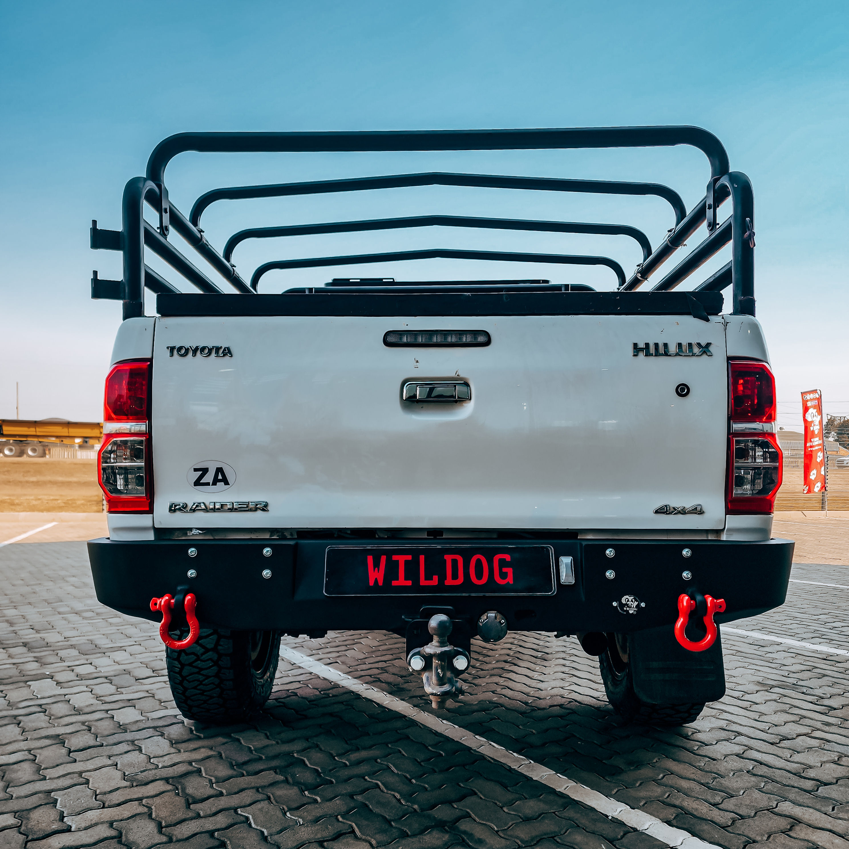 REAR REPLACEMENT BUMPER (VIGO) STANDARD