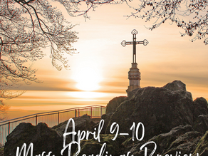 Close-up on the crowd on Palm Sunday