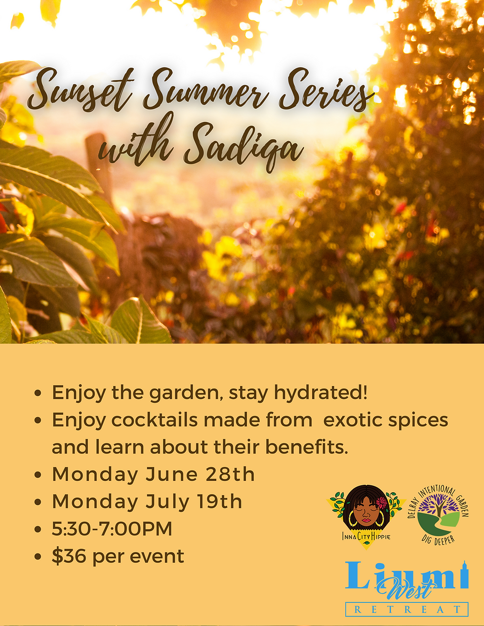 Women's Sunset Series with Sadiqa