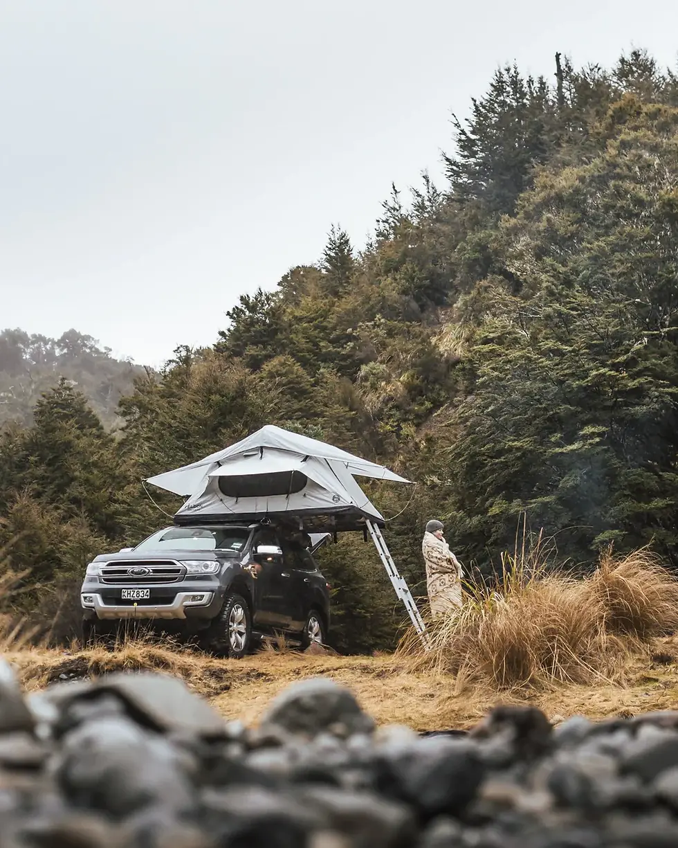 Thumbnail: FELDON SHELTER - CROW'S NEST REGULAR ROOFTOP TENT - GREY