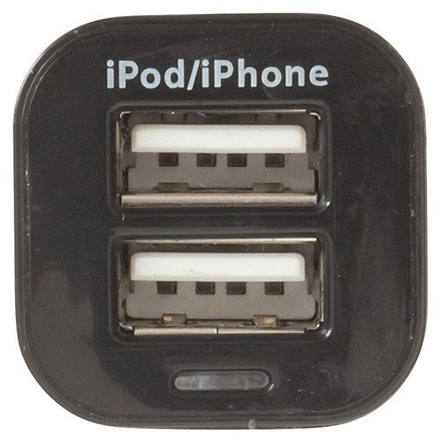 Thumbnail: 2.4A Dual USB Car Cigarette Lighter Adaptor