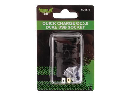 Thumbnail: HULK - Quick Charge QC3.0 Dual USB Socket