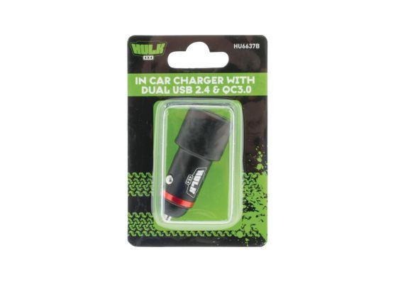Thumbnail: HULK - Dual USB In Car Socket Charger