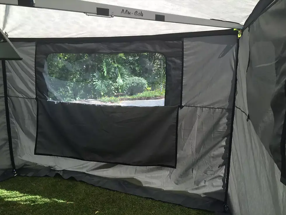 Thumbnail: Alu-Cab 270° Shadow Awning Side Panels