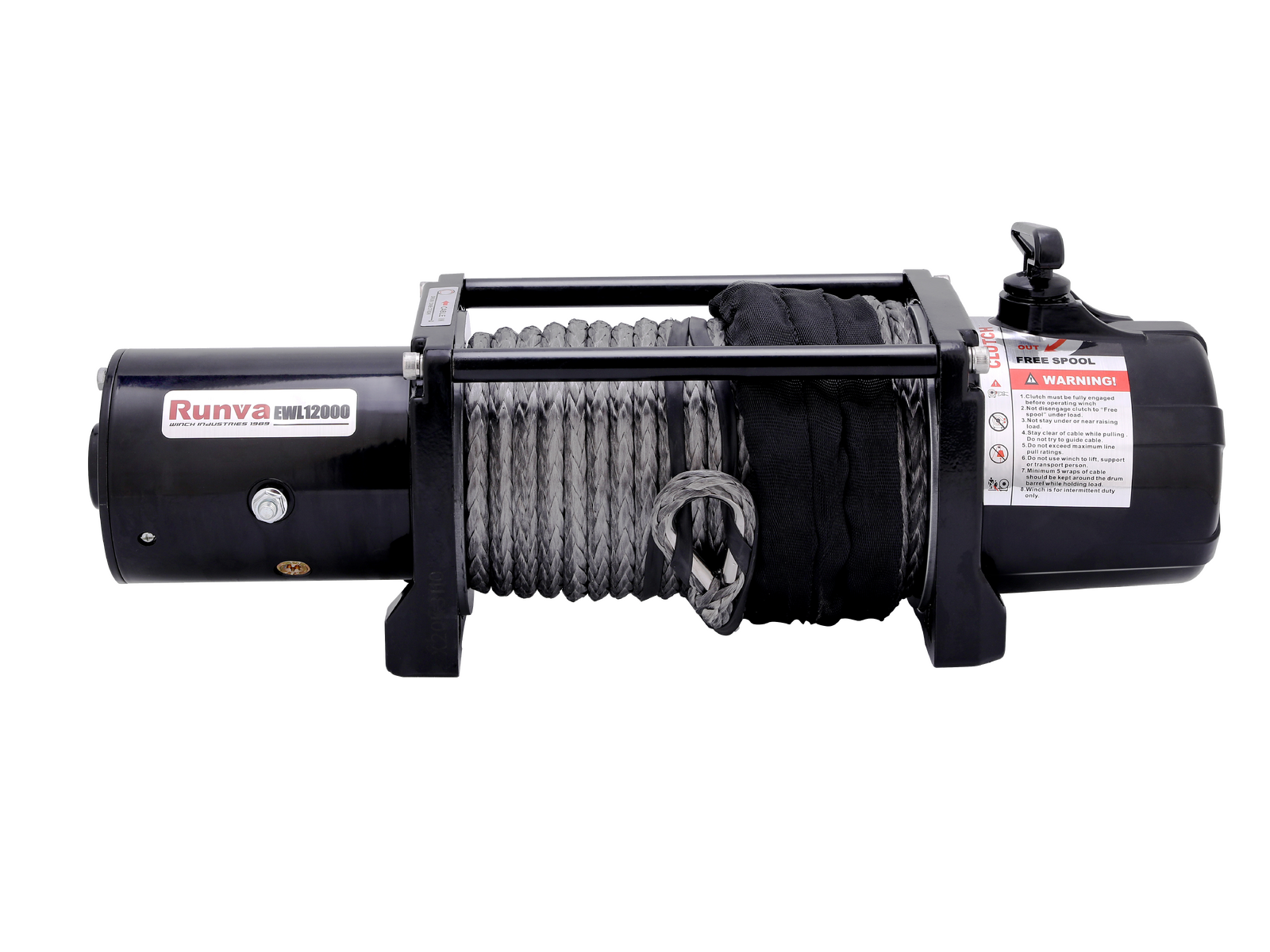 RUNVA EWL12000 12V WITH SYNTHETIC ROPE