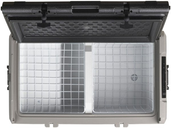 Thumbnail: 75L Brass Monkey Portable Fishing Fridge with Single LID and Removeable Divider