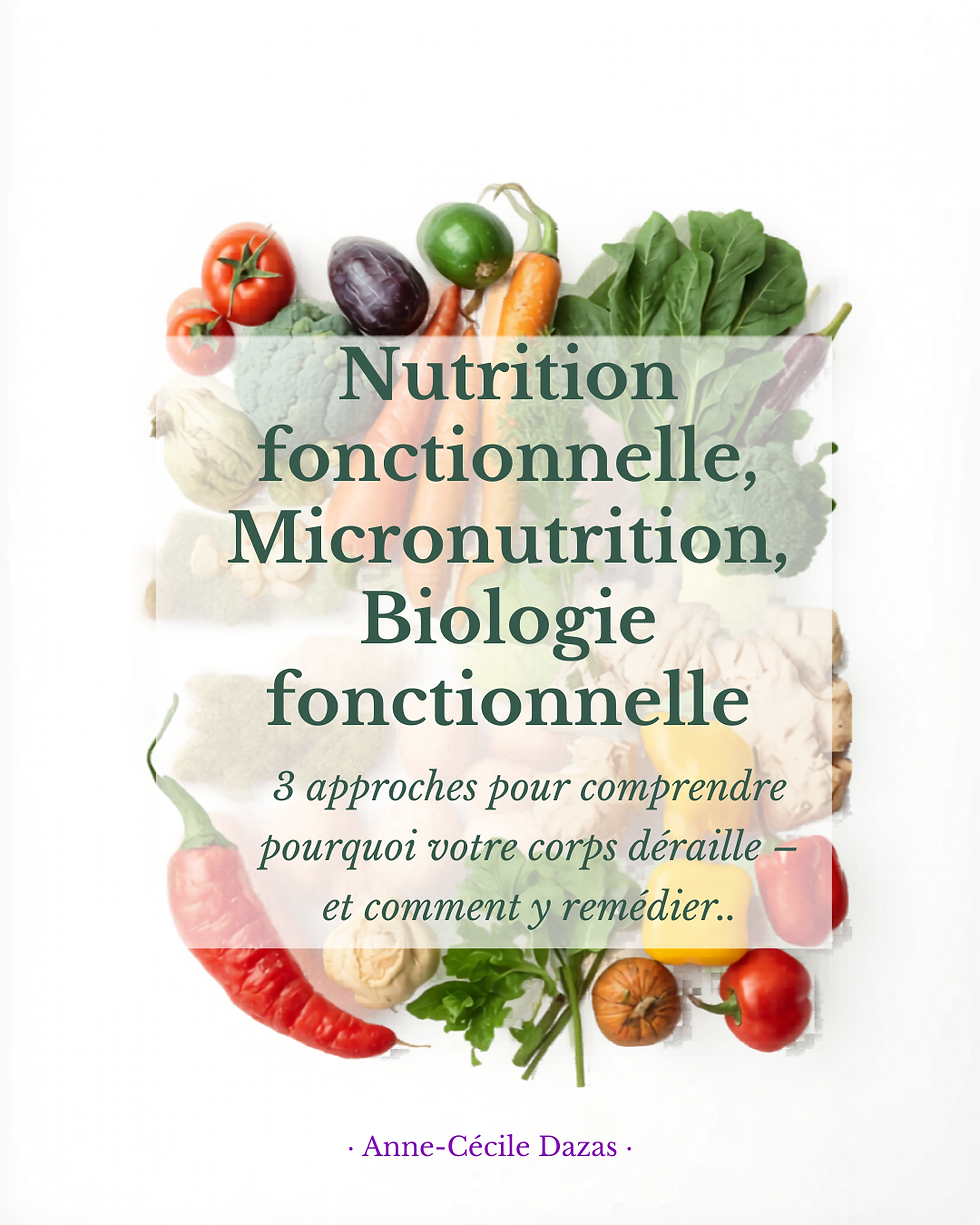 Nutrition fonctionnelle